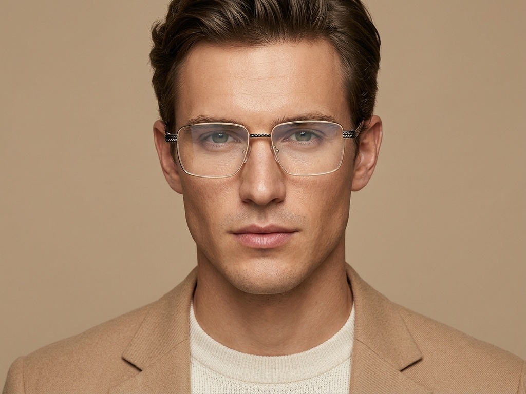 BS2012-4180_Golden_Rectangular_Metal_Glasses-tryon_male