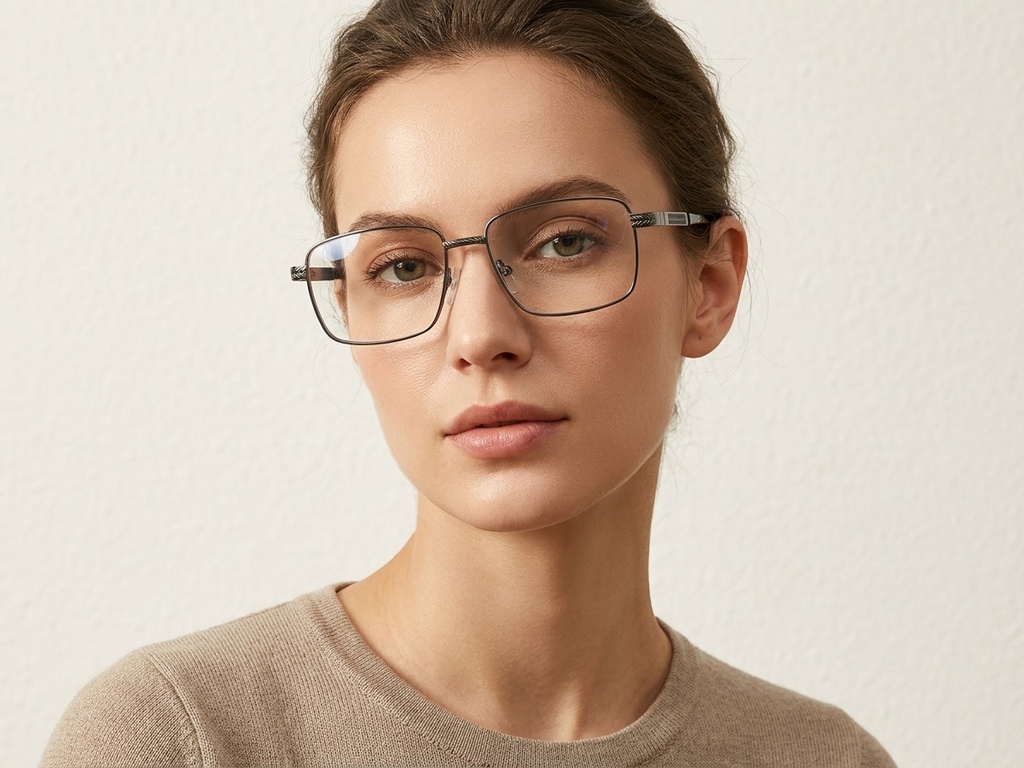 BS2012-4181_Grey_Rectangular_Metal_Glasses-tryon_female
