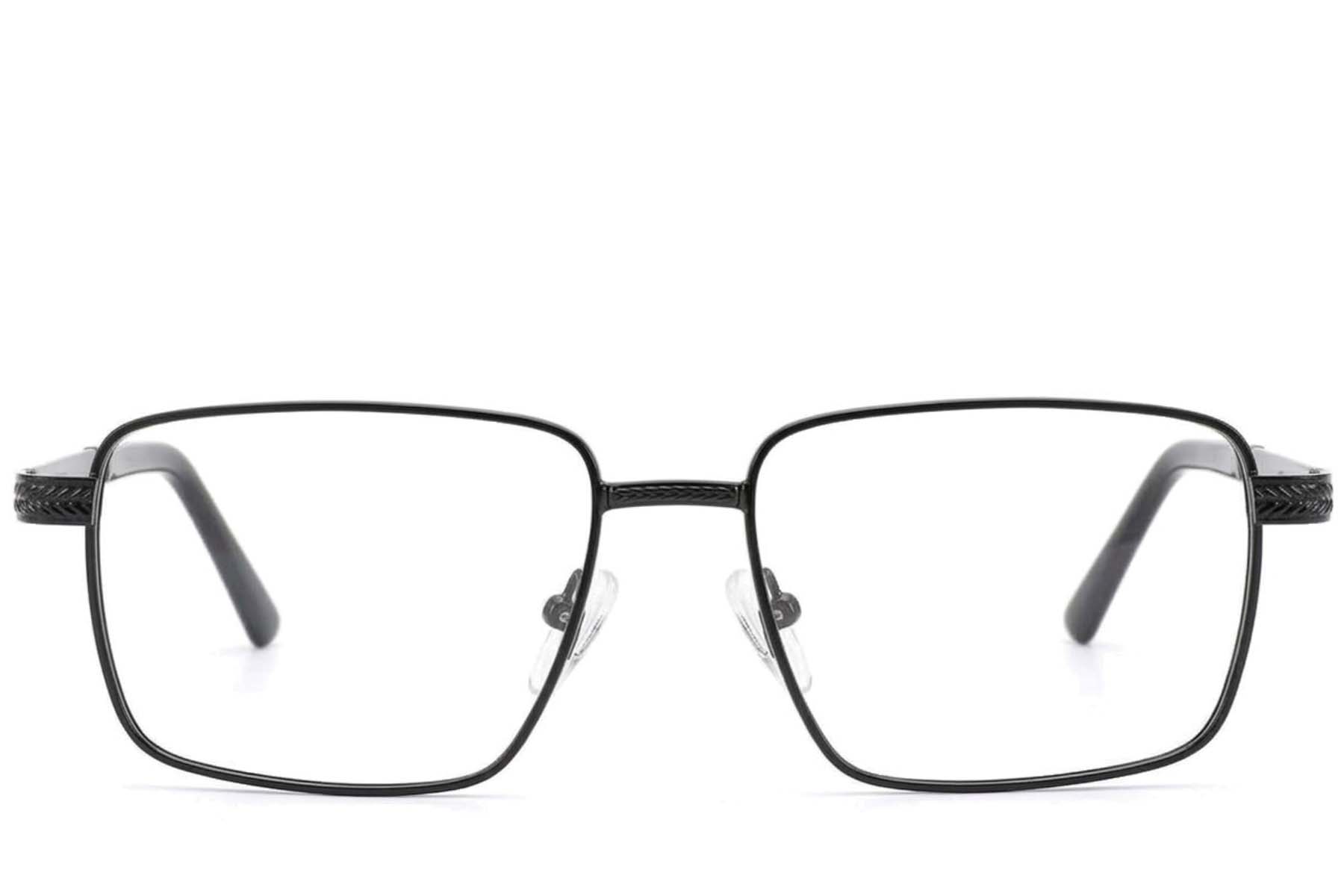 BS2012-4182_Black_Rectangular_Metal_Glasses-front