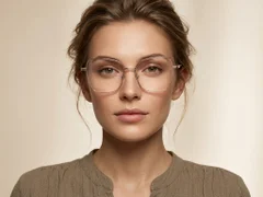 BS2012-4185_Golden_Butterfly_Metal_Glasses-tryon_female