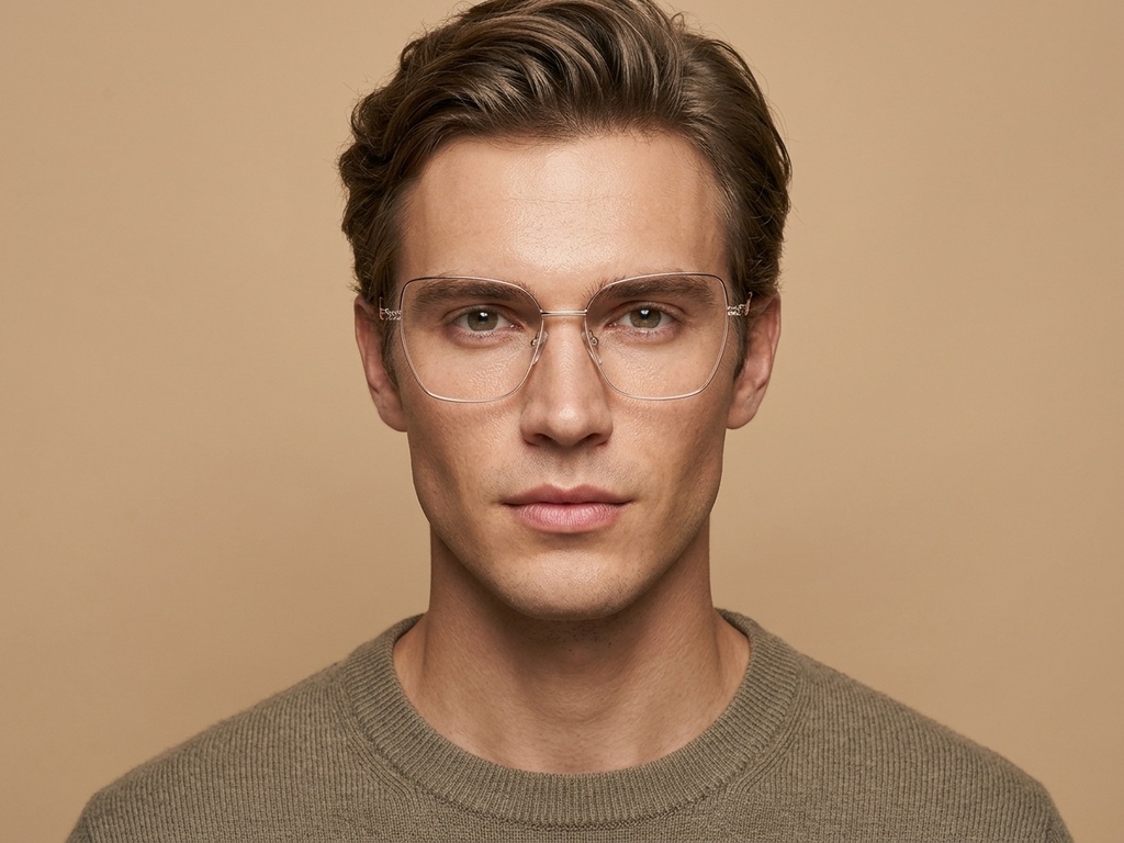 BS2012-4185_Golden_Butterfly_Metal_Glasses-tryon_male