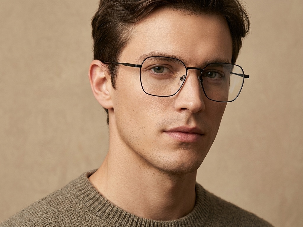 BS2012-4198_Black_Geometric_Metal_Glasses-tryon_male