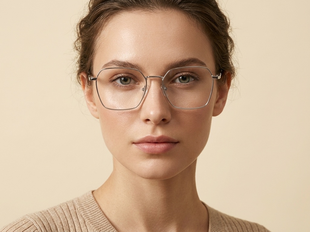 BS2012-4199_Silver_Geometric_Metal_Glasses-tryon_female