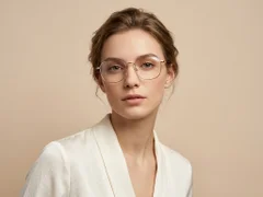 BS2012-4202_Golden_Oval_Metal_Glasses-tryon_female