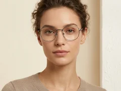 BS2012-4203_Grey_Oval_Metal_Glasses-tryon_female