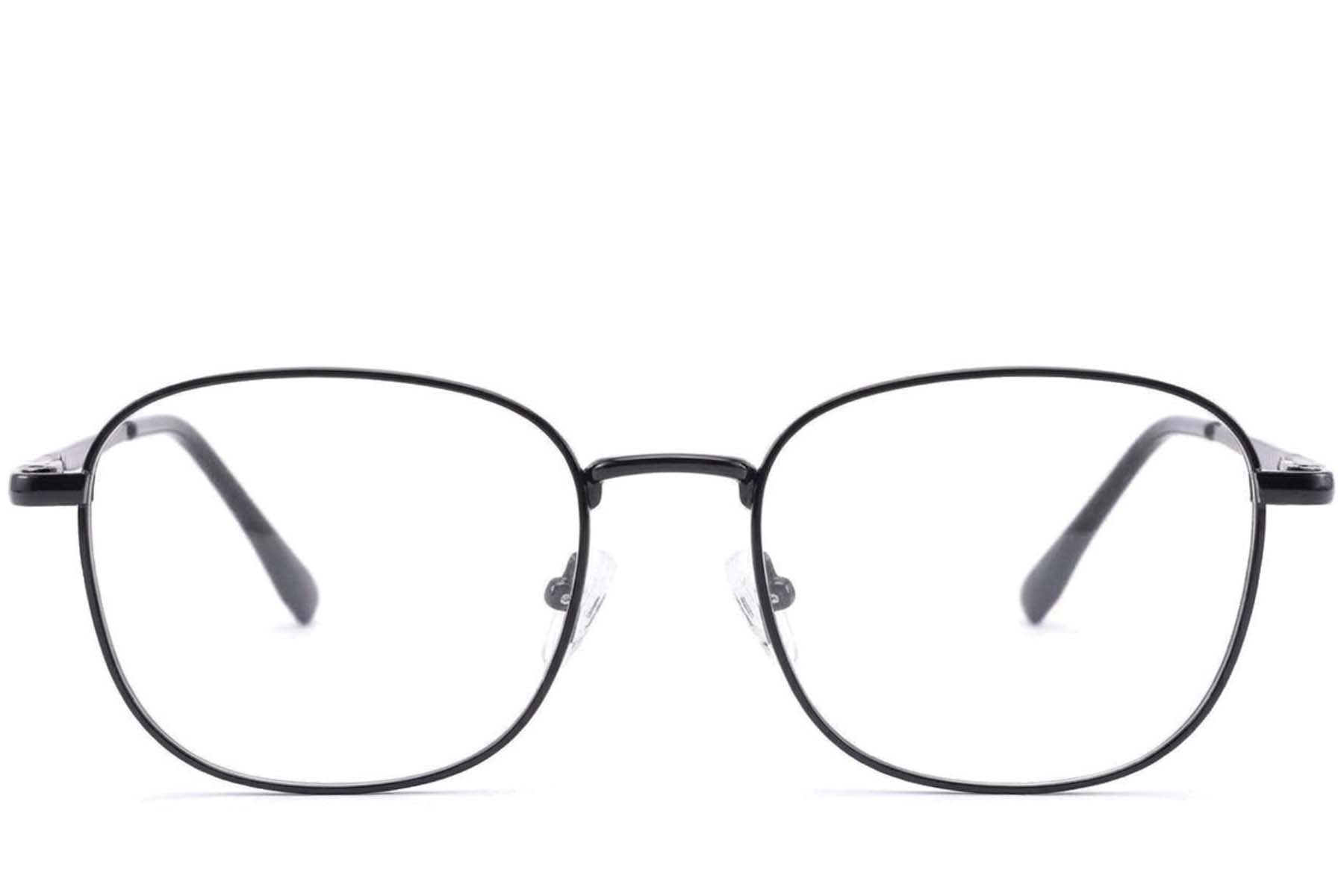 BS2012-4204_Black_Oval_Metal_Glasses-front