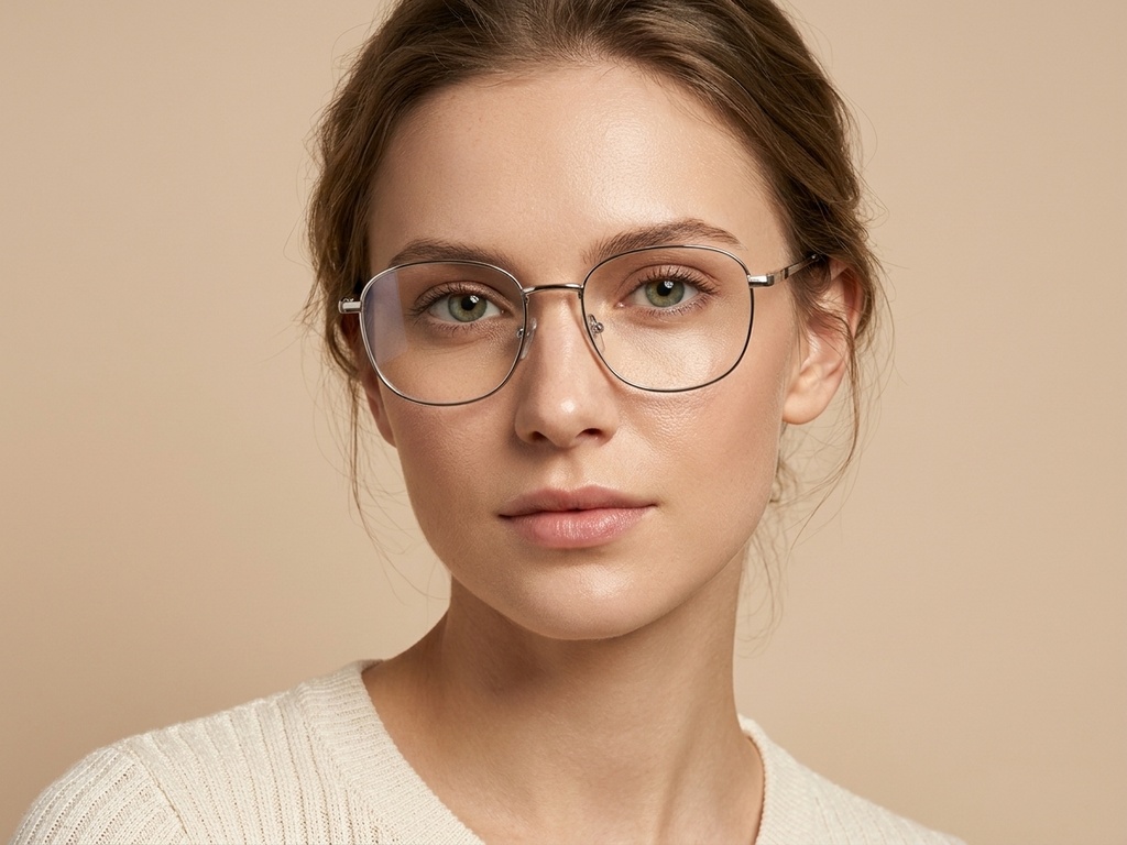BS2012-4205_Silver_Oval_Metal_Glasses-tryon_female