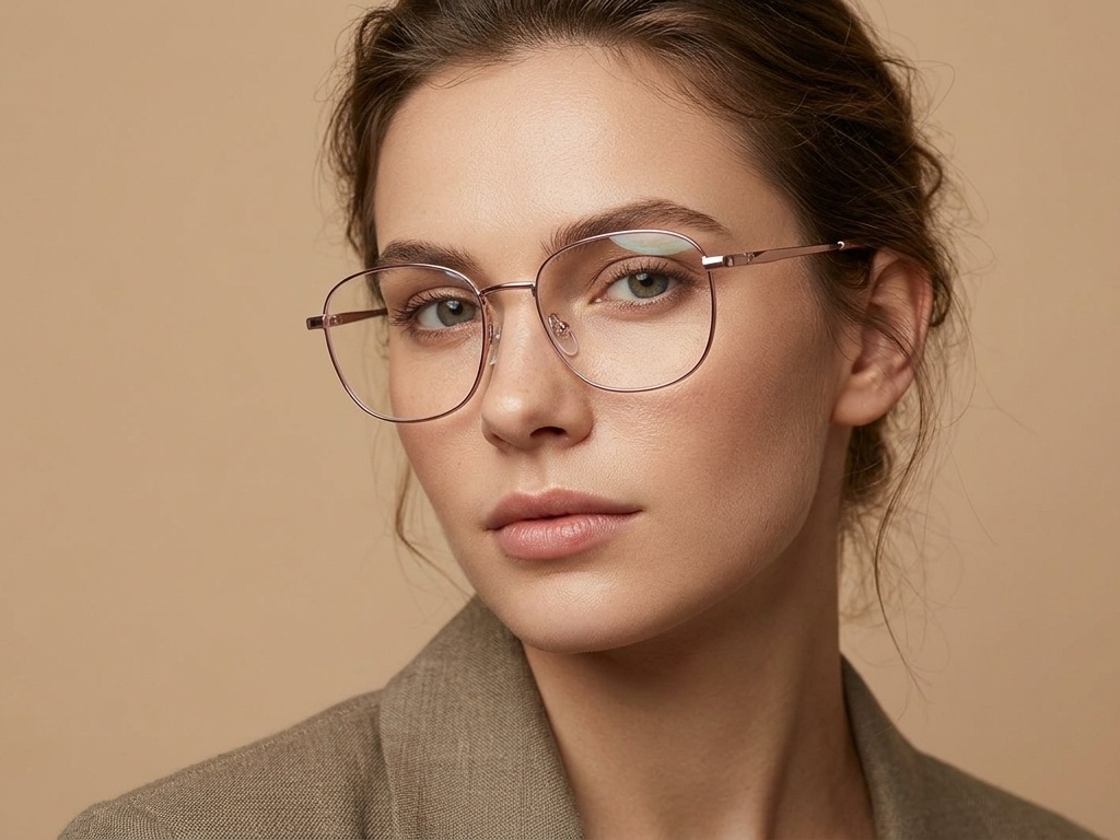 BS2012-4207_Pink_Oval_Metal_Glasses-tryon_female