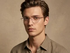 BS2012-4207_Pink_Oval_Metal_Glasses-tryon_male