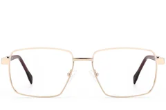 BS2012-4208_Golden_Rectangular_Metal_Glasses_front
