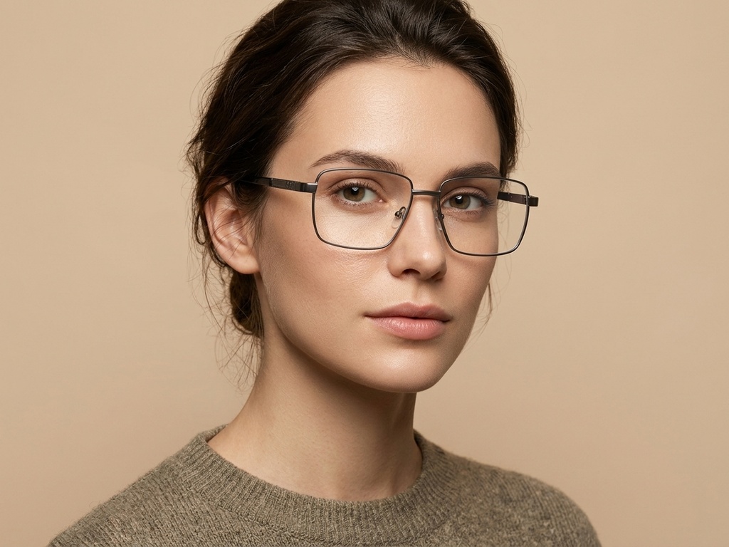 BS2012-4209_Grey_Rectangular_Metal_Glasses-tryon_female
