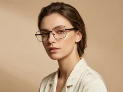 BS2012-4210_Black_Rectangular_Metal_Glasses-tryon_female