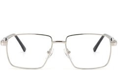 BS2012-4211_Silver_Rectangular_Metal_Glasses-front