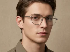 BS2012-4214_Grey_Oval_Metal_Glasses-tryon_male
