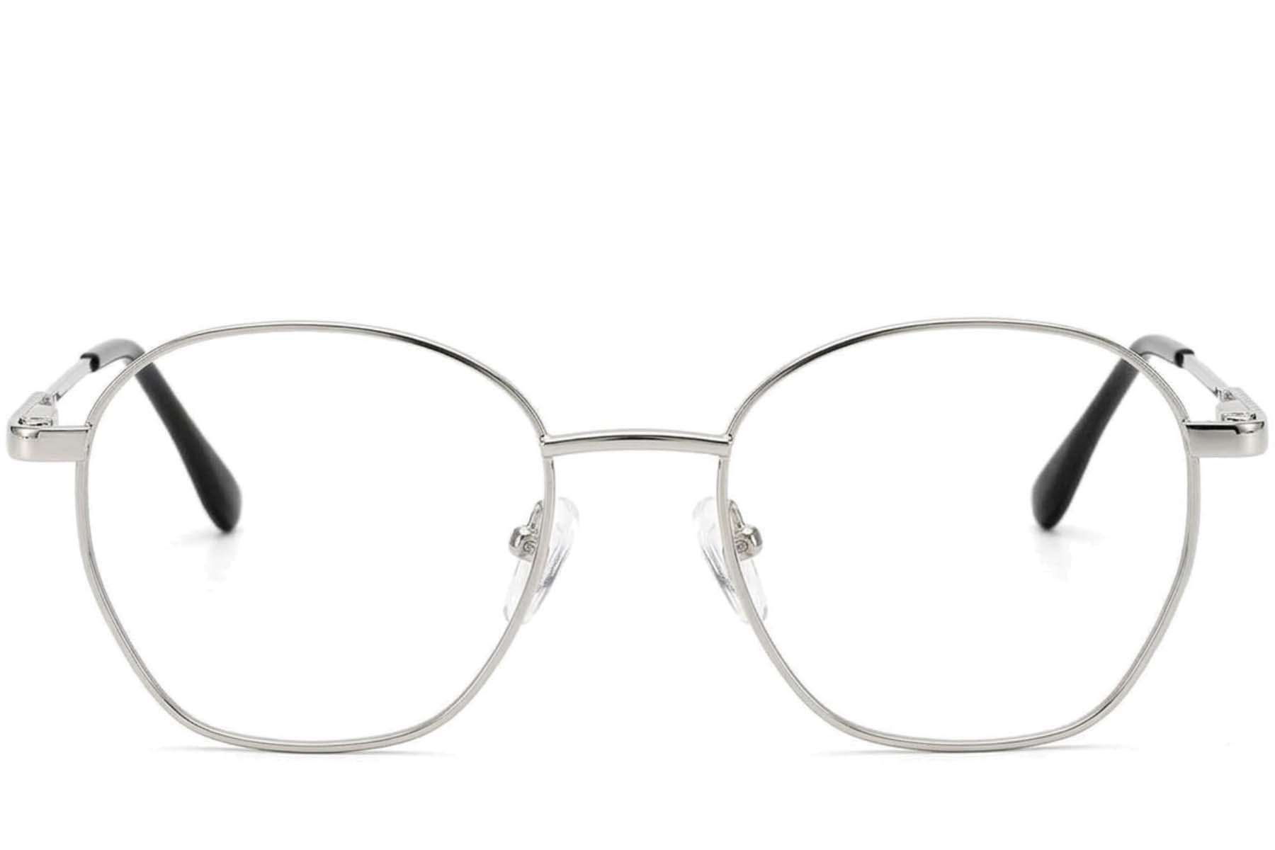 BS2012-4216_Silver_Oval_Metal_Glasses-front