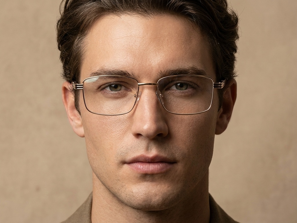BS2012-4218_Golden_Rectangular_Metal_Glasses-tryon_male