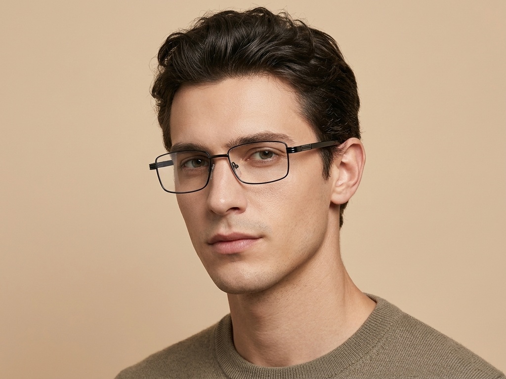 BS2012-4220_Black_Rectangular_Metal_Glasses-tryon_male