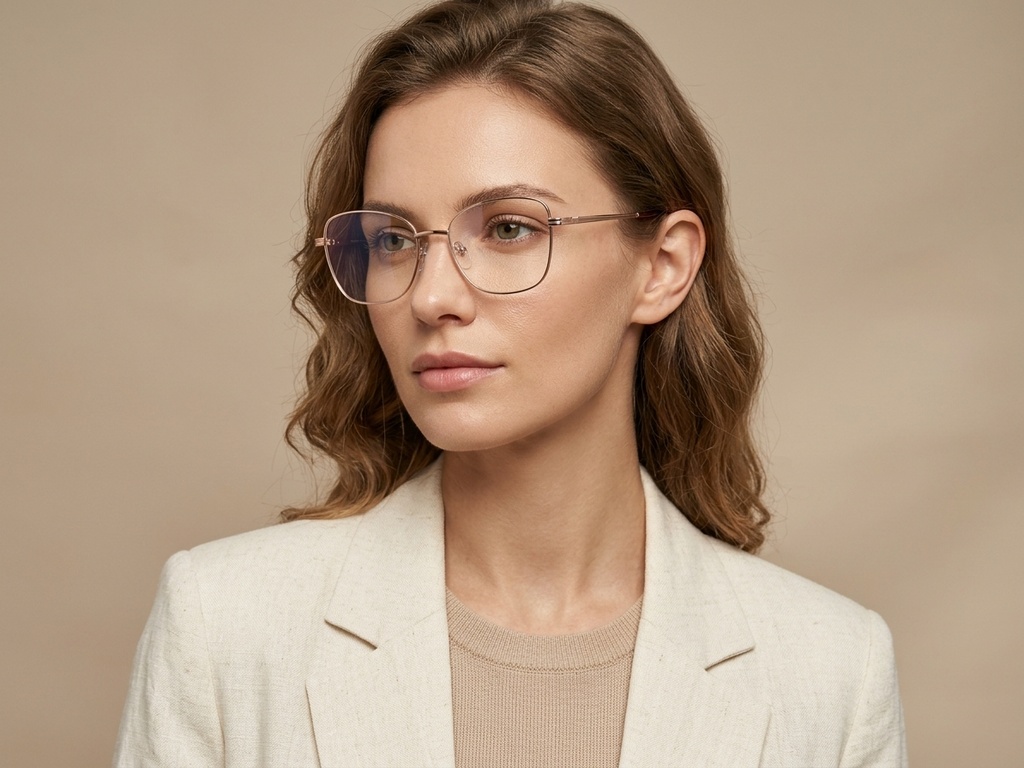 BS2012-4223_Golden_Butterfly_Metal_Glasses-tryon_female