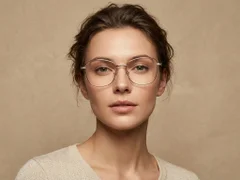 BS2012-4229_Golden_Butterfly_Metal_Glasses-tryon_female