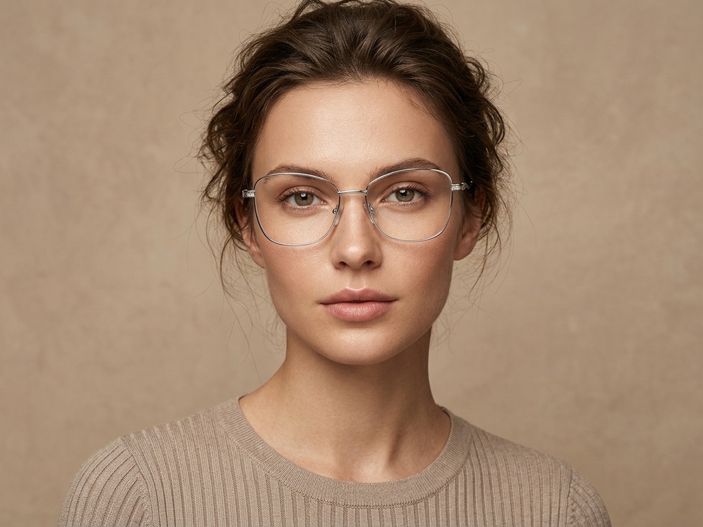 BS2012-4232_Silver_Butterfly_Metal_Glasses-tryon_female