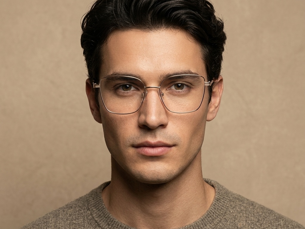 BS2012-4235_Golden_Butterfly_Metal_Glasses-tryon_male
