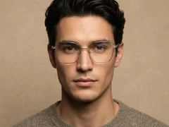 BS2012-4235_Golden_Butterfly_Metal_Glasses-tryon_male