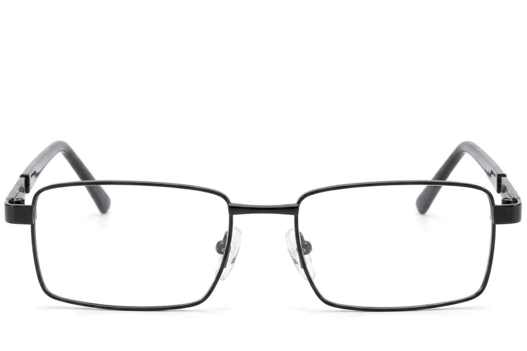 BS2012-4243_Black_Rectangular_Metal_Glasses-front