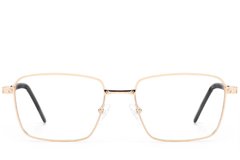 BS2012-4246_Golden_Rectangular_Metal_Glasses_front