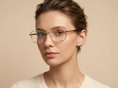 BS2012-4251_Golden_Rectangular_Metal_Glasses-tryon_female