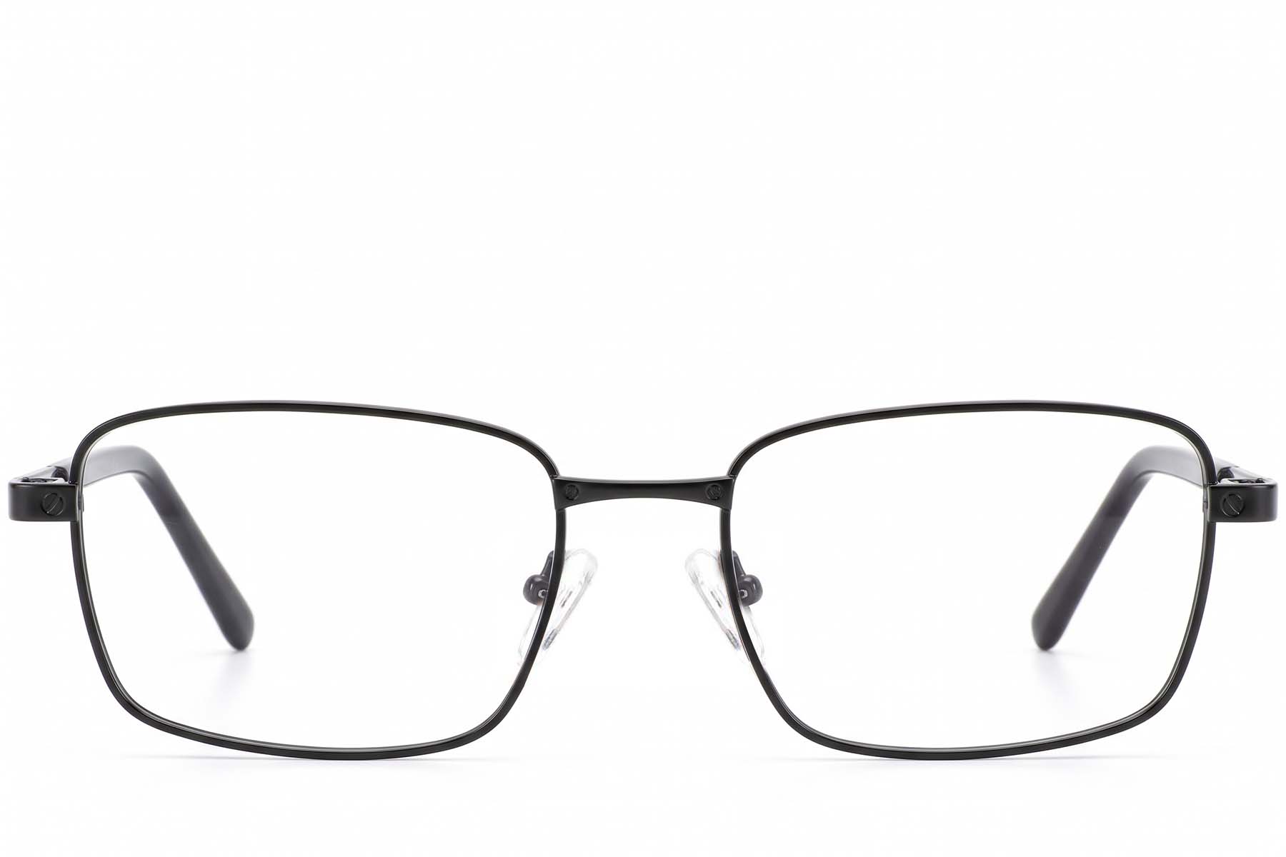 BS2012-4253_Black_Rectangular_Metal_Glasses-front