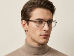 BS2012-4253_Black_Rectangular_Metal_Glasses-tryon_male