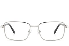 BS2012-4254_Silver_Rectangular_Metal_Glasses-front