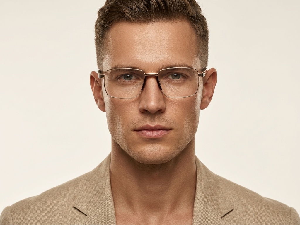 BS2012-4267_Golden_Rectangular_Metal_Glasses-tryon_male