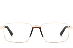 BS2012-4267_Golden_Rectangular_Metal_Glasses_front