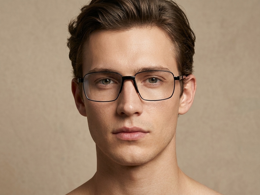 BS2012-4269_Black_Rectangular_Metal_Glasses-tryon_male