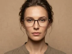 BS2012-4272_Golden_Rectangular_Metal_Glasses-tryon_female