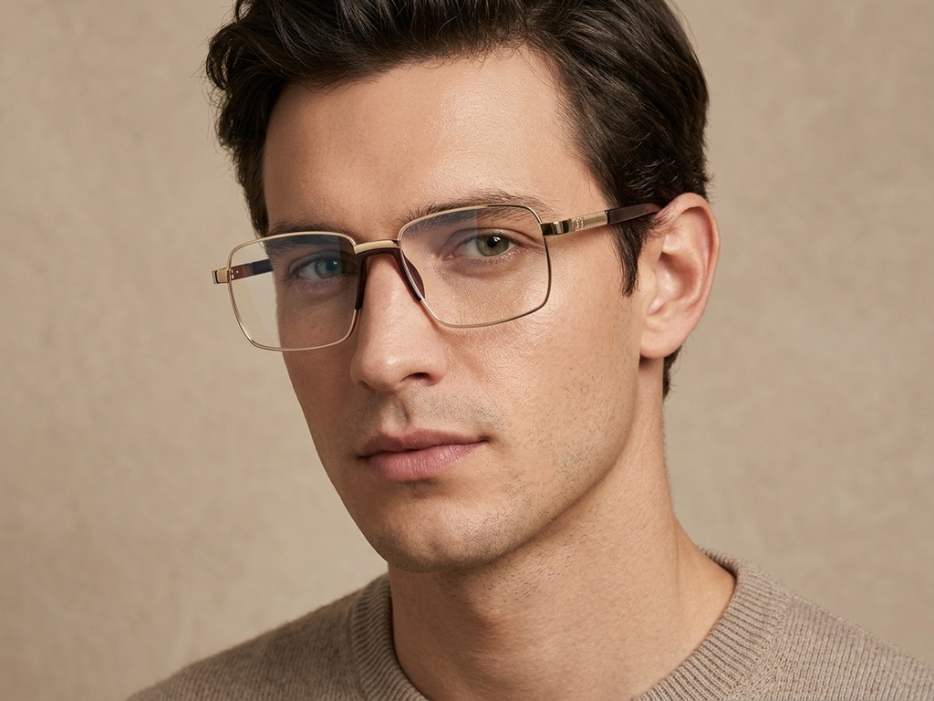 BS2012-4272_Golden_Rectangular_Metal_Glasses-tryon_male