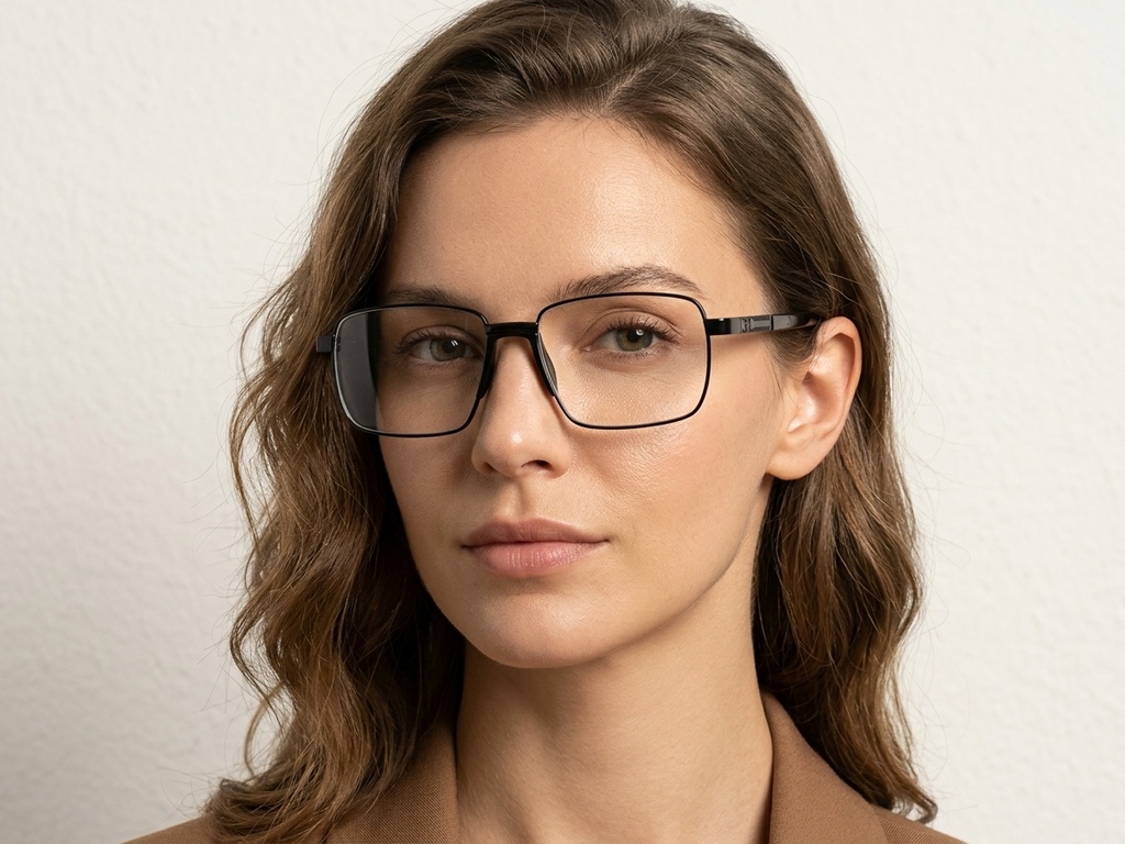 BS2012-4274_Black_Rectangular_Metal_Glasses-tryon_female
