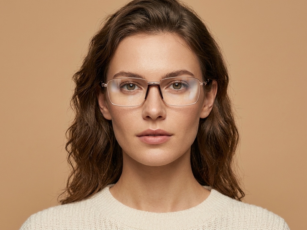 BS2012-4282_Golden_Rectangular_Metal_Glasses-tryon_female