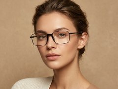 BS2012-4284_Black_Rectangular_Metal_Glasses-tryon_female