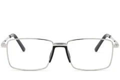 BS2012-4285_Silver_Rectangular_Metal_Glasses-front
