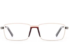 BS2012-4287_Golden_Rectangular_Metal_Glasses_front