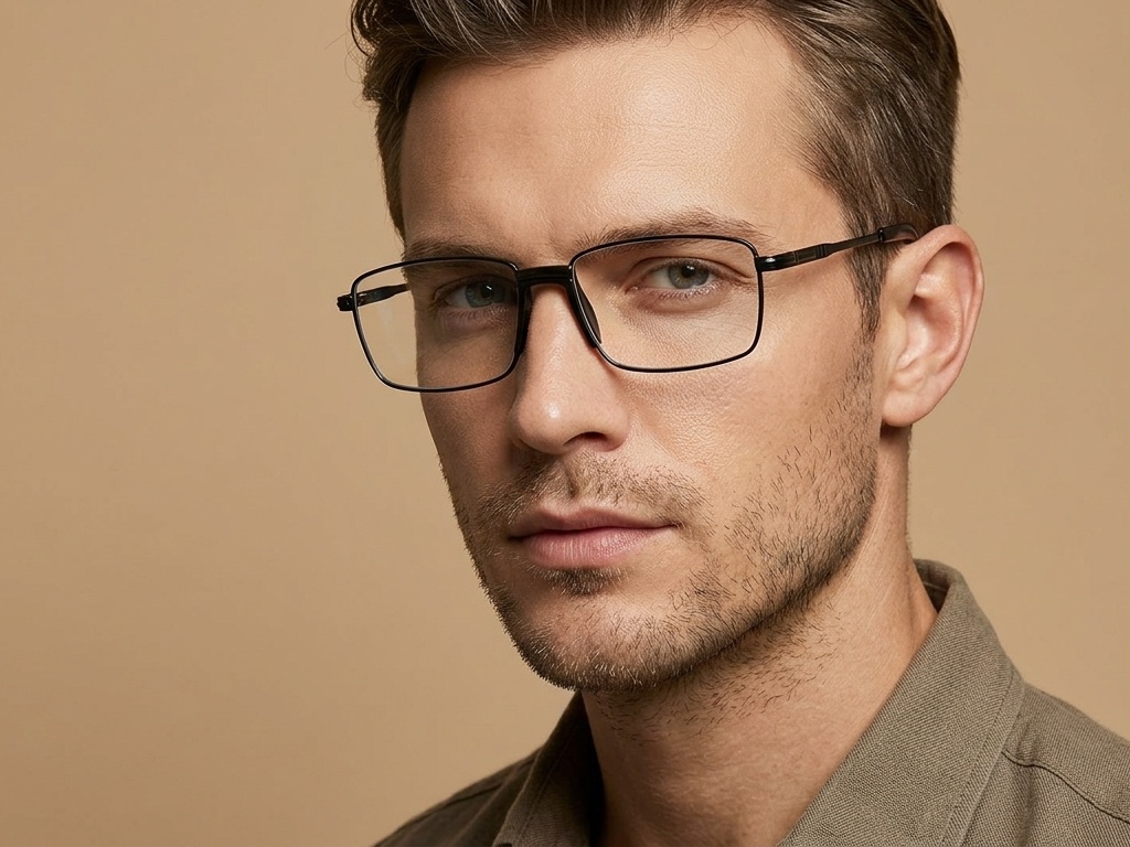 BS2012-4289_Black_Rectangular_Metal_Glasses-tryon_male