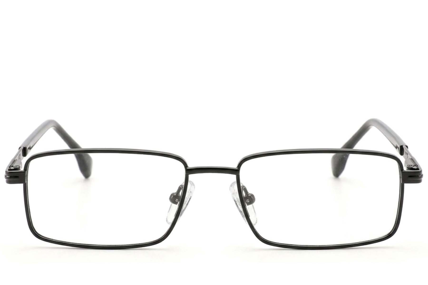 BS2012-4322_Black_Rectangular_Metal_Glasses-front