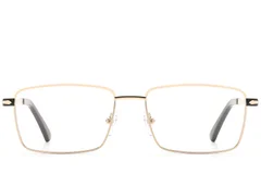 BS2012-4325_Golden_Rectangular_Metal_Glasses_front