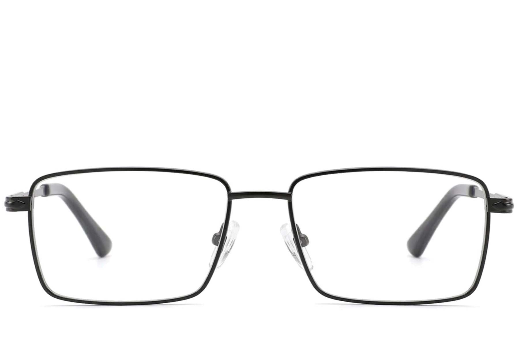 BS2012-4327_Black_Rectangular_Metal_Glasses-front