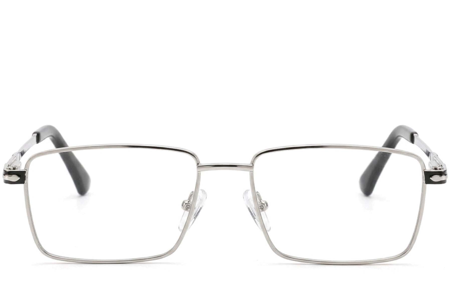 BS2012-4328_Silver_Rectangular_Metal_Glasses-front
