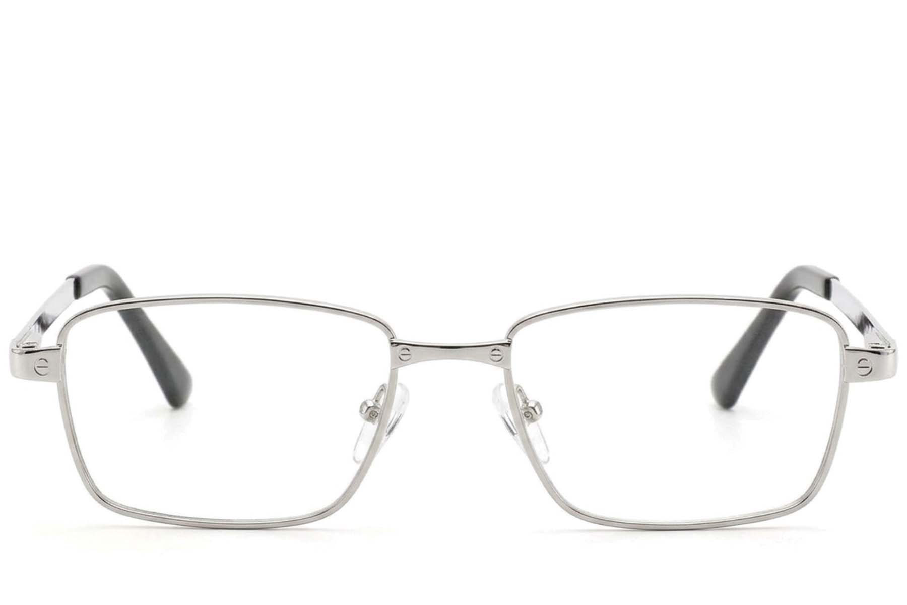 BS2012-4338_Silver_Rectangular_Metal_Glasses-front