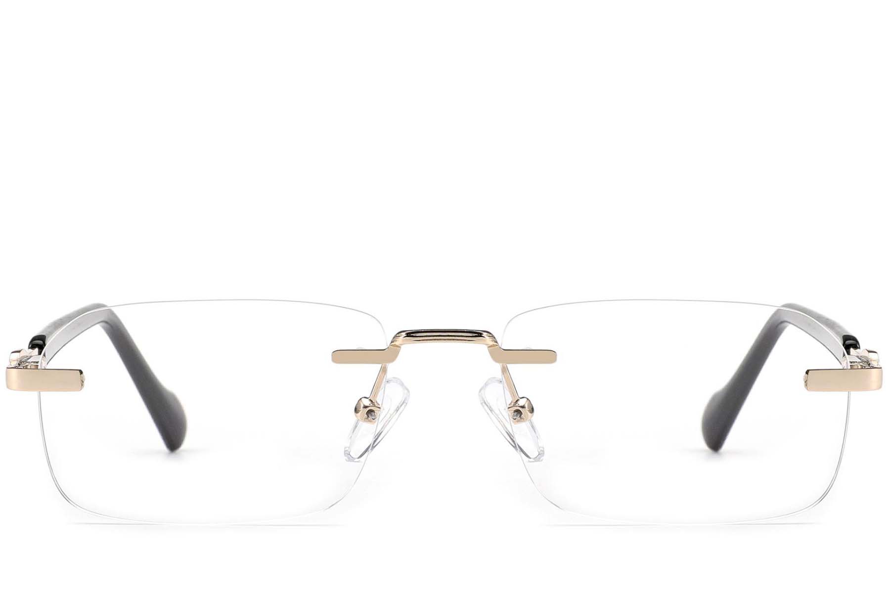 BS2012-4340_Golden_Invisible_Metal_Glasses_front