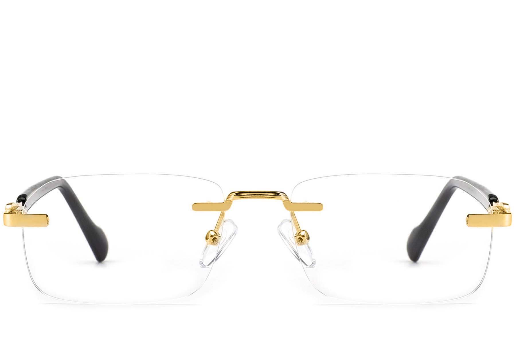 BS2012-4345_Golden_Invisible_Metal_Glasses-front